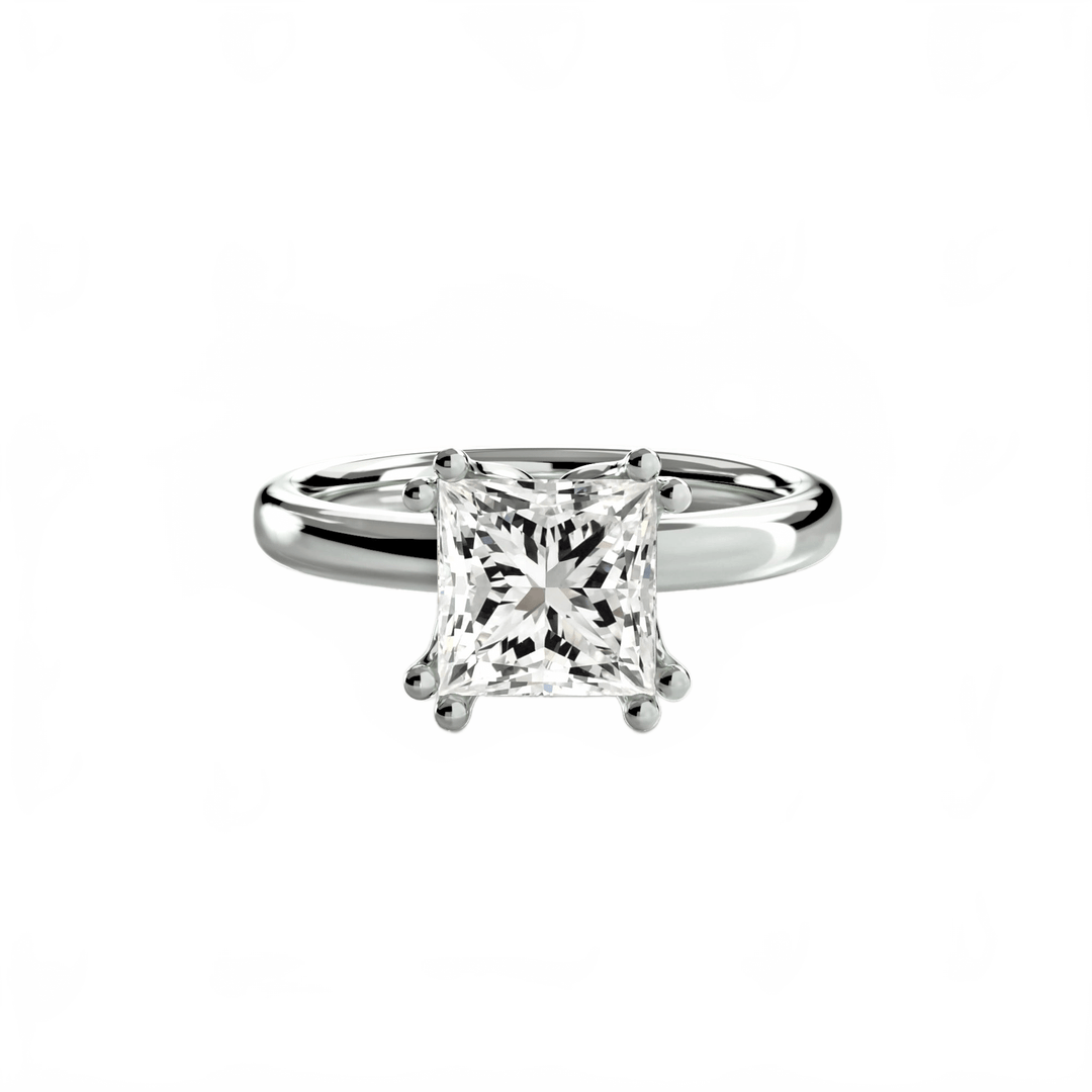 Solitaire Ring 5 in setting by 18 KARATS