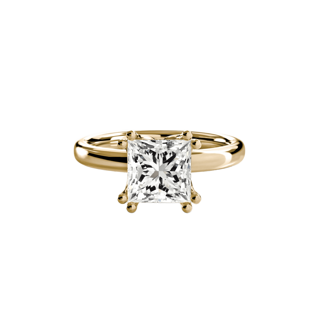 Solitaire Ring 5 in setting by 18 KARATS
