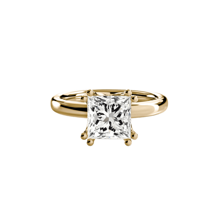 Solitaire Ring 5 in setting by 18 KARATS