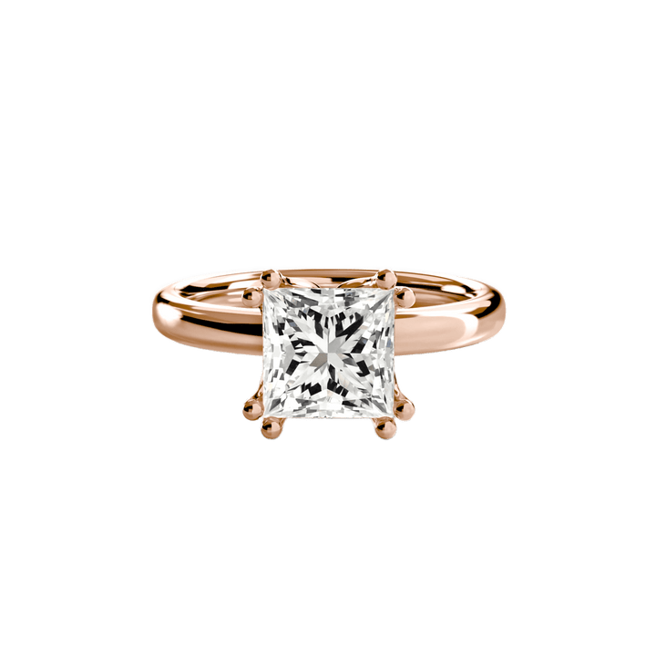 Solitaire Ring 5 in setting by 18 KARATS