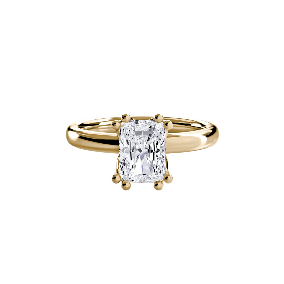 Solitaire Ring 5 in setting by 18 KARATS