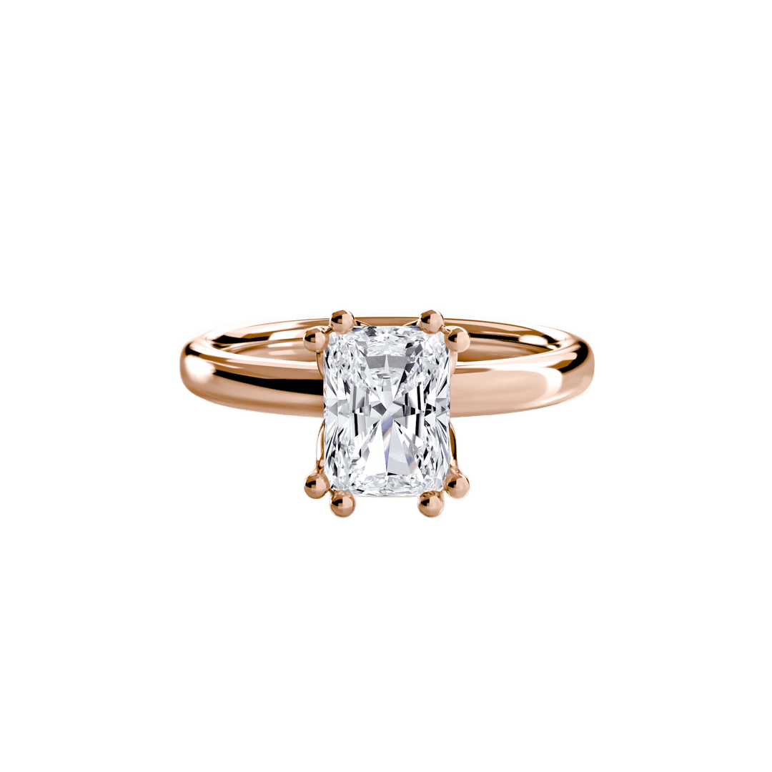 Solitaire Ring 5 in setting by 18 KARATS