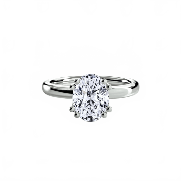 Solitaire Ring 5 in setting by 18 KARATS