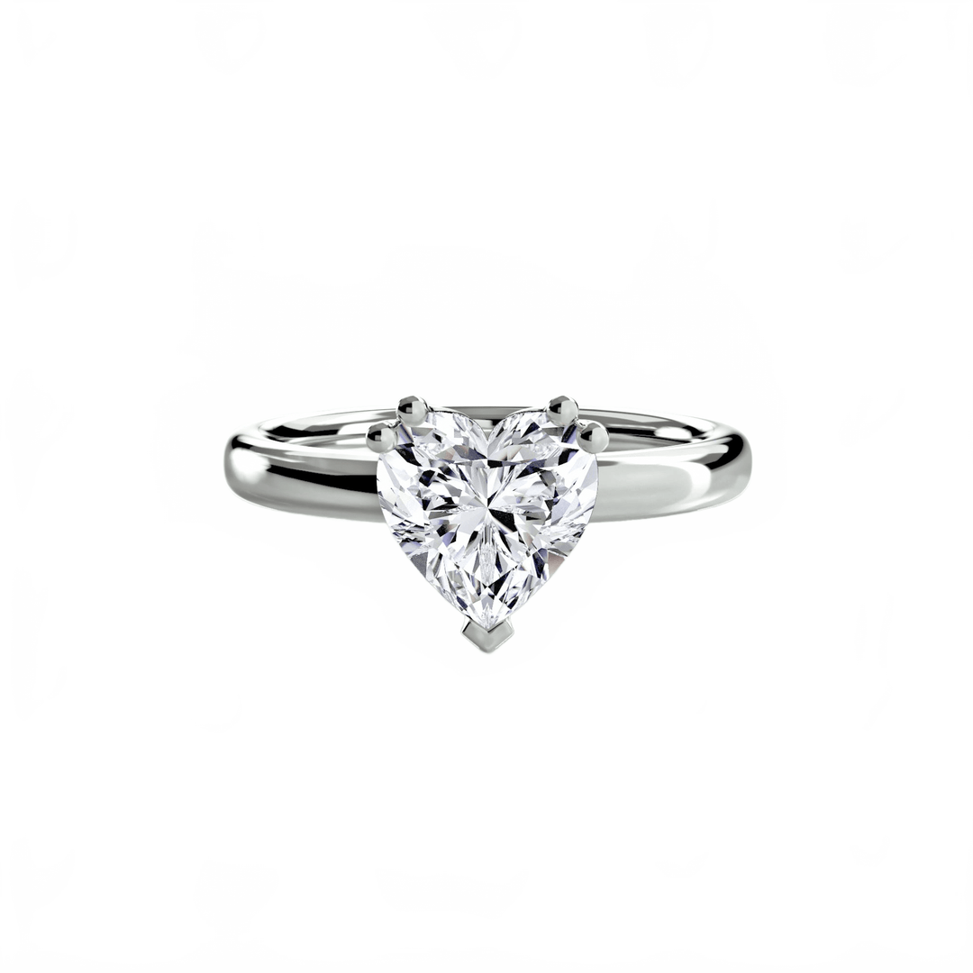 Solitaire Ring 5 in setting by 18 KARATS