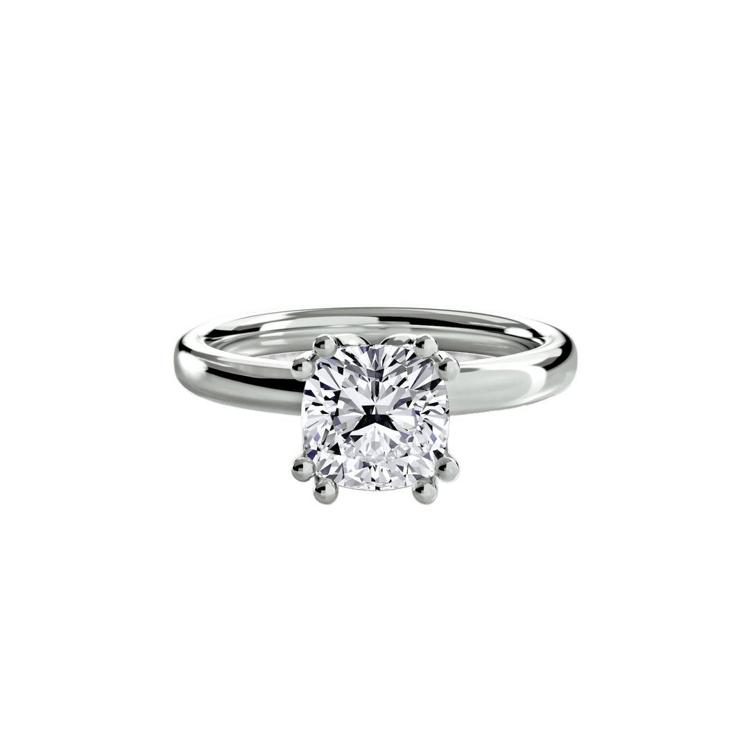 Solitaire Ring 5 in setting by 18 KARATS