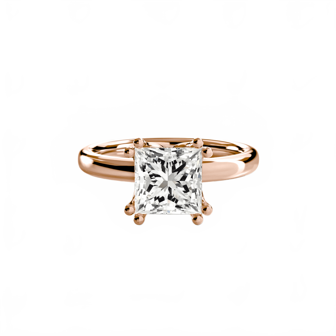 Solitaire Ring 5 in setting by 18 KARATS