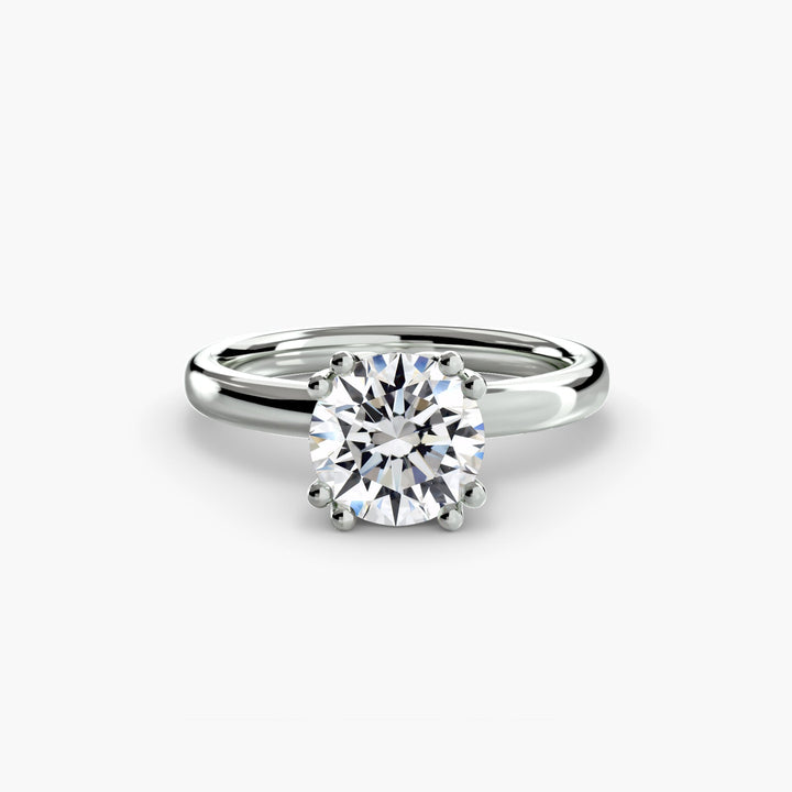 Solitaire Ring 5 in setting by 18 KARATS