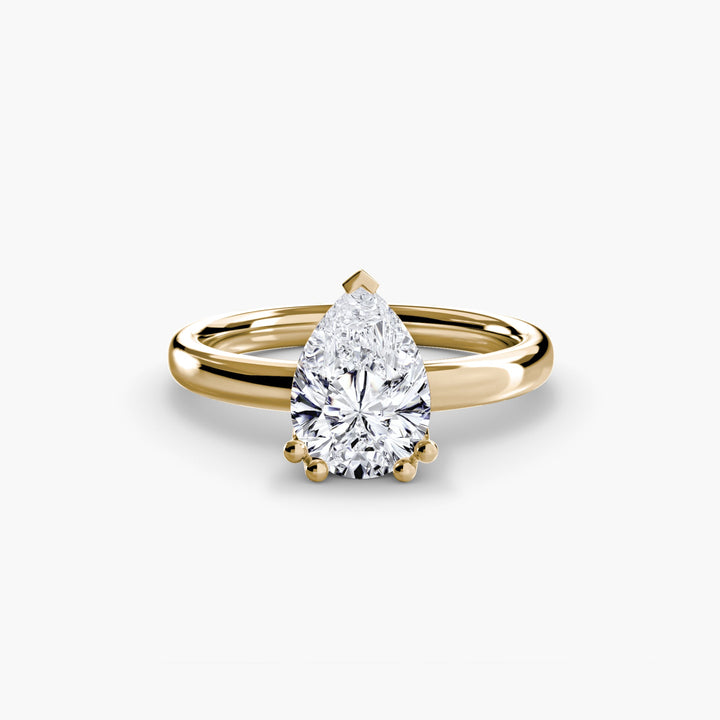 Solitaire Ring 5 in setting by 18 KARATS
