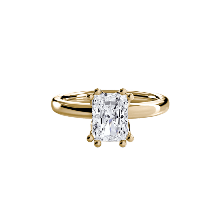 Solitaire Ring 5 in setting by 18 KARATS