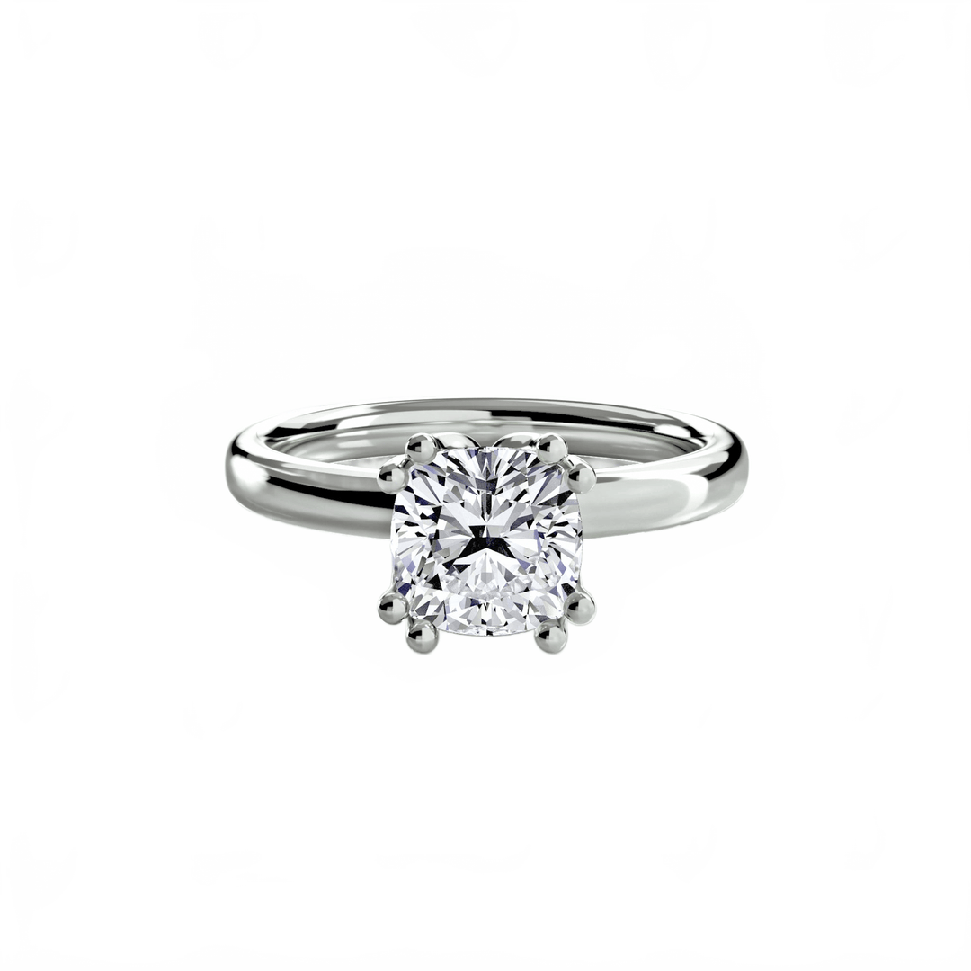 Solitaire Ring 5 in setting by 18 KARATS