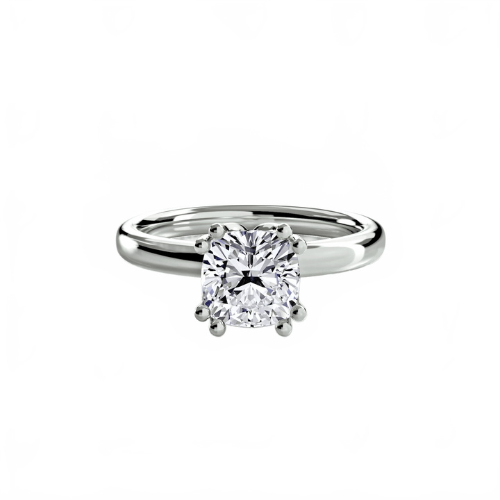 Solitaire Ring 5 in setting by 18 KARATS