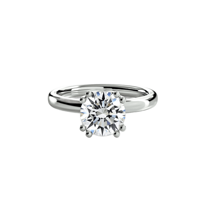 Solitaire Ring 5 in setting by 18 KARATS