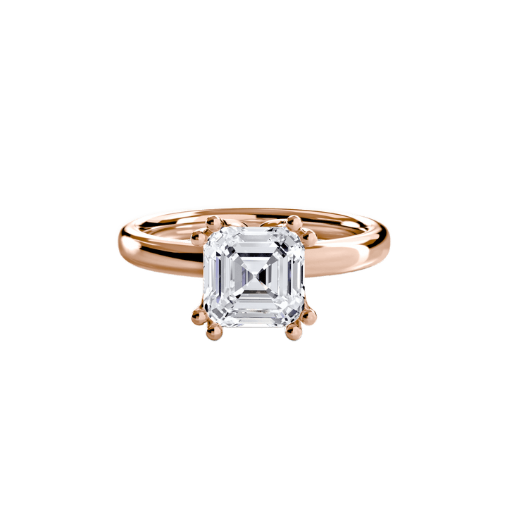 Solitaire Ring 5 in setting by 18 KARATS
