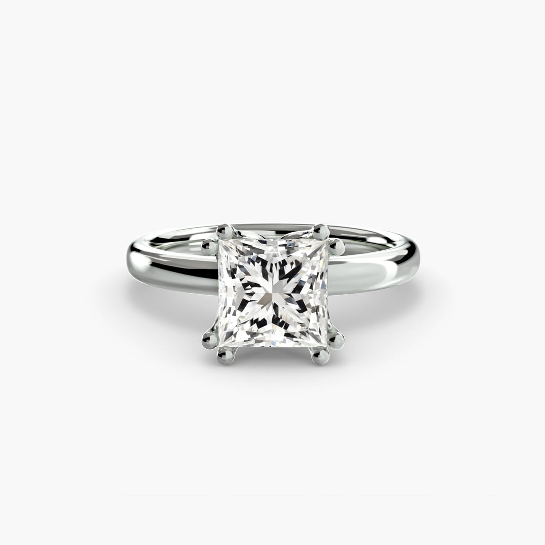 Solitaire Ring 5 in setting by 18 KARATS