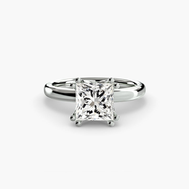Solitaire Ring 5 in setting by 18 KARATS