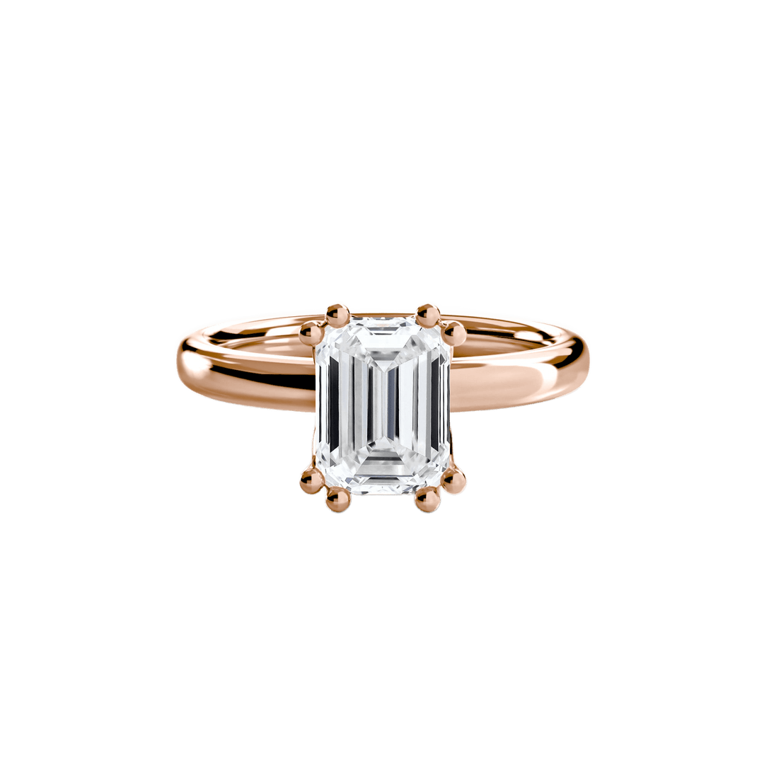 Solitaire Ring 5 in setting by 18 KARATS