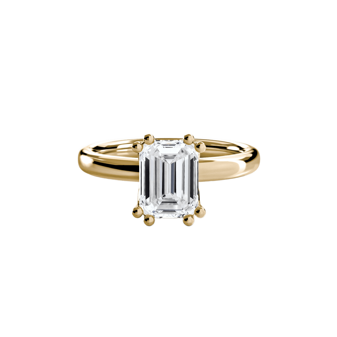 Solitaire Ring 5 in setting by 18 KARATS