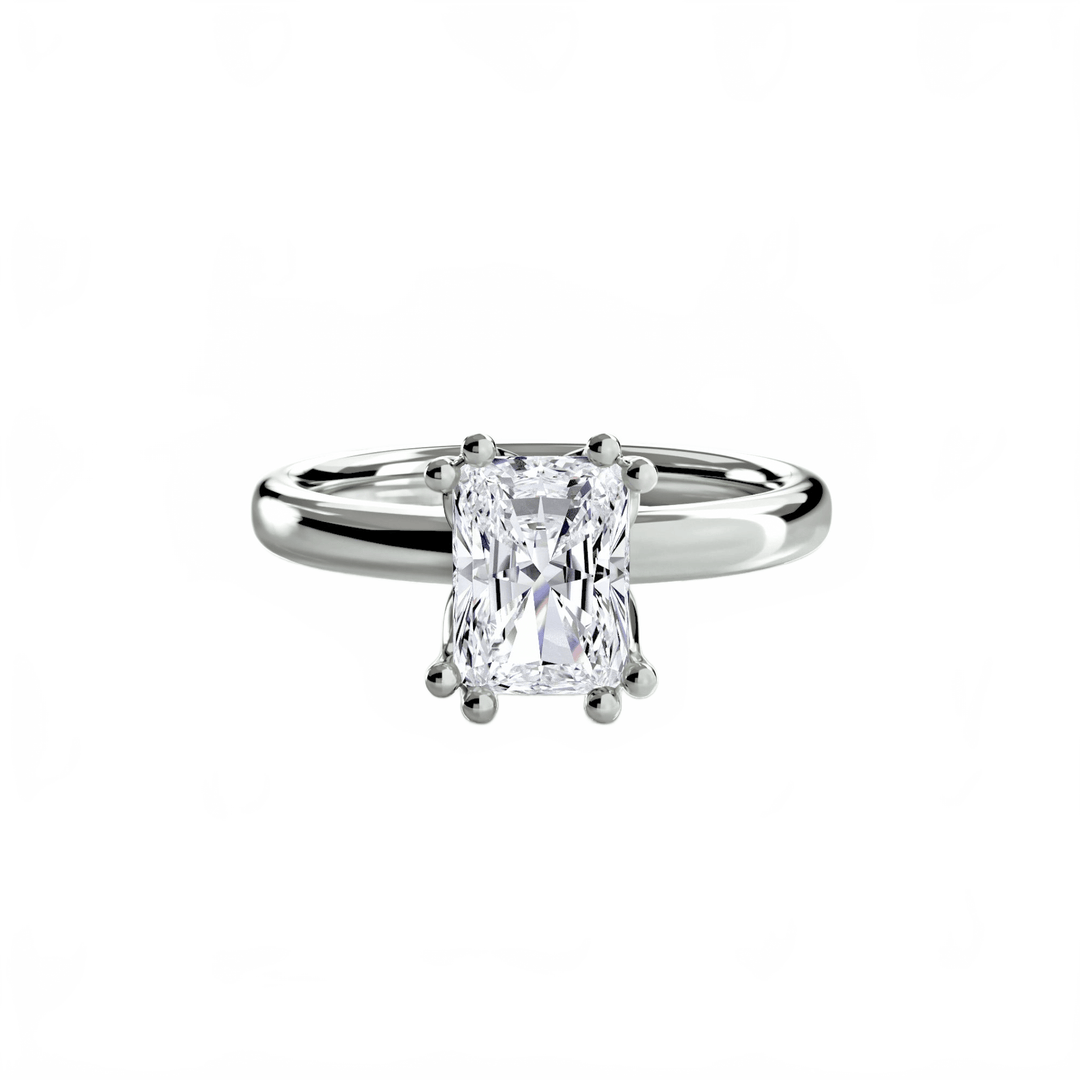 Solitaire Ring 5 in setting by 18 KARATS