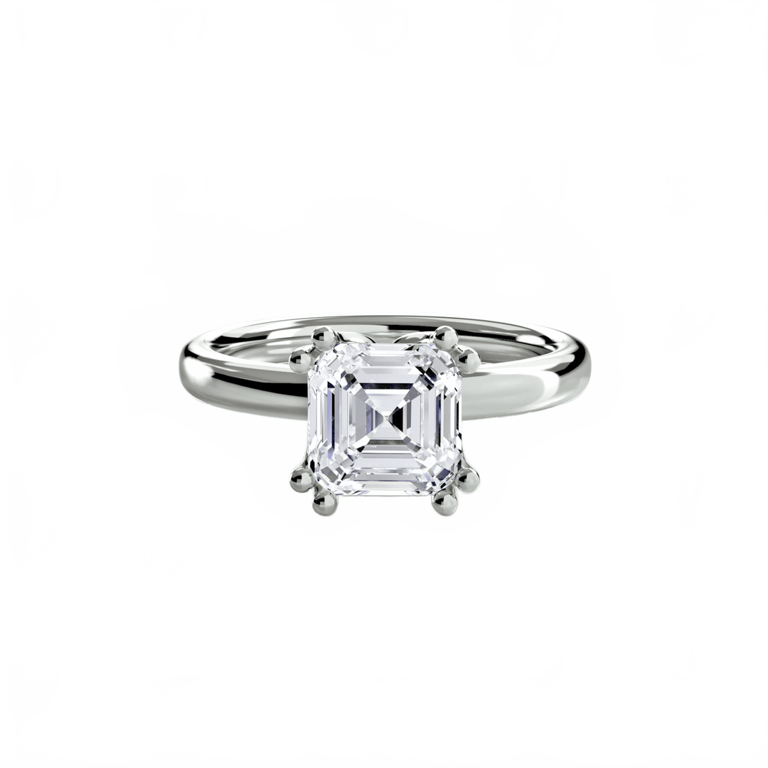 Solitaire Ring 5 in setting by 18 KARATS