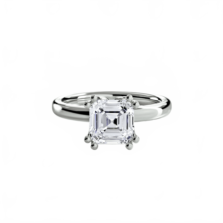 Solitaire Ring 5 in setting by 18 KARATS