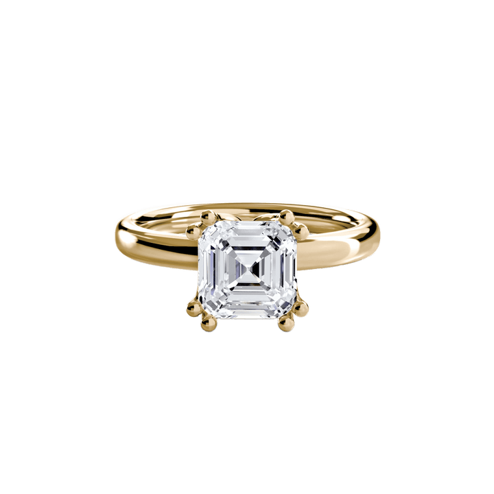 Solitaire Ring 5 in setting by 18 KARATS