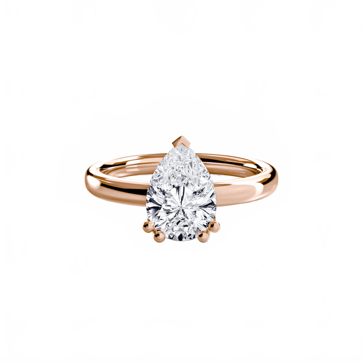 Solitaire Ring 5 in setting by 18 KARATS