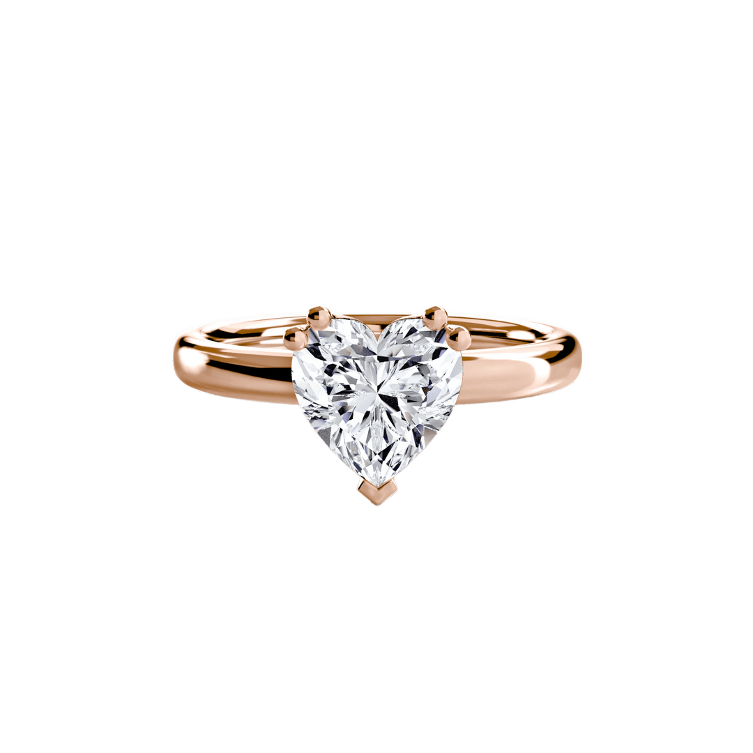 Solitaire Ring 5 in setting by 18 KARATS