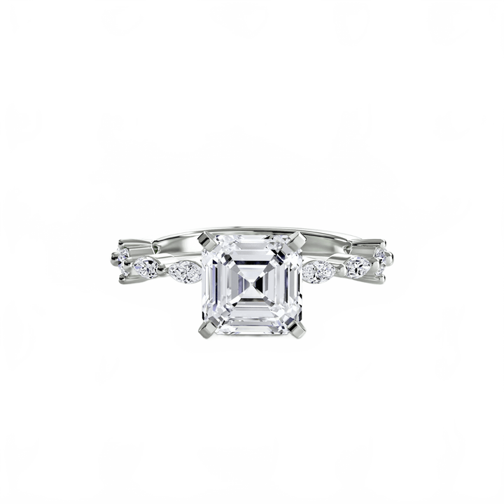 Solitaire With Eternity Pave in setting by 18 KARATS