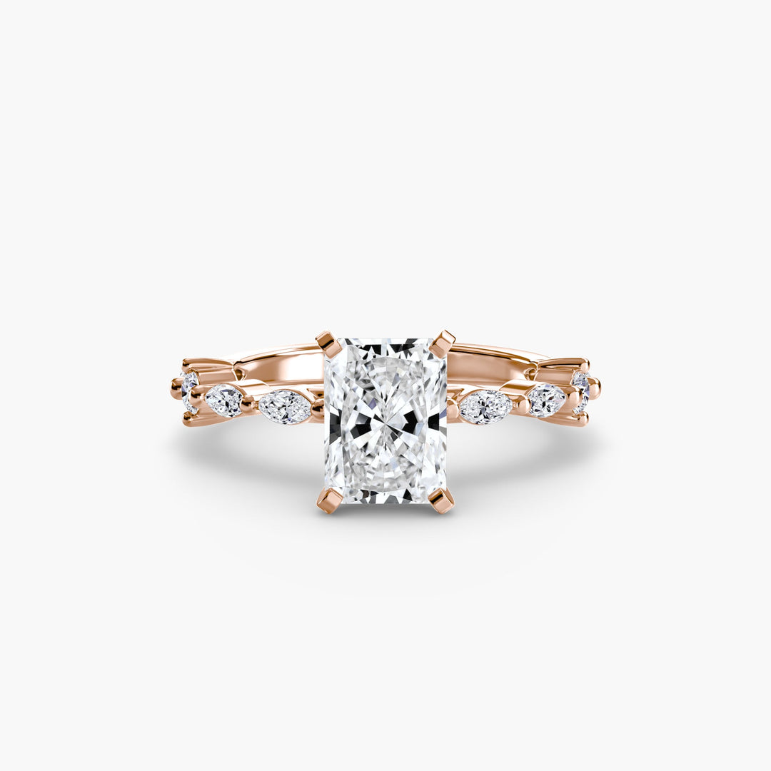 Solitaire With Eternity Pave in setting by 18 KARATS