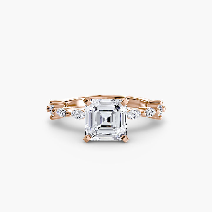 Solitaire With Eternity Pave in setting by 18 KARATS