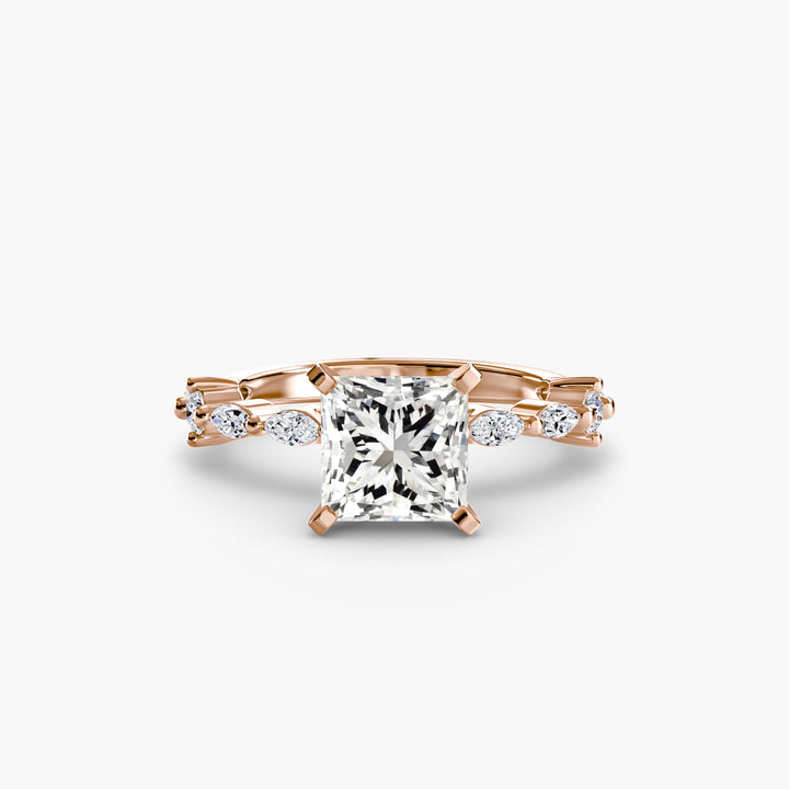 Solitaire With Eternity Pave in setting by 18 KARATS