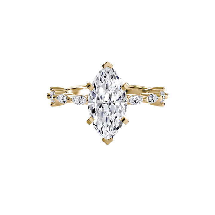 Solitaire With Eternity Pave in setting by 18 KARATS