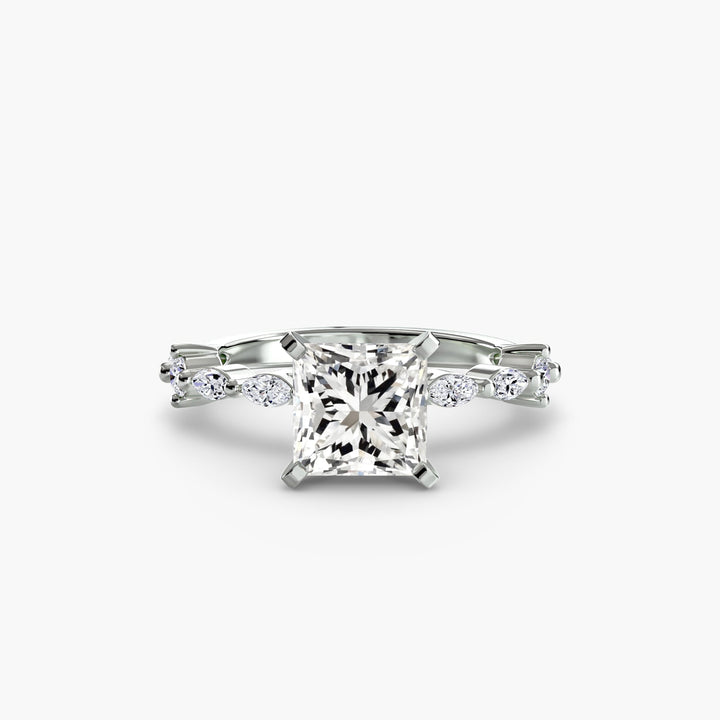 Solitaire With Eternity Pave in setting by 18 KARATS