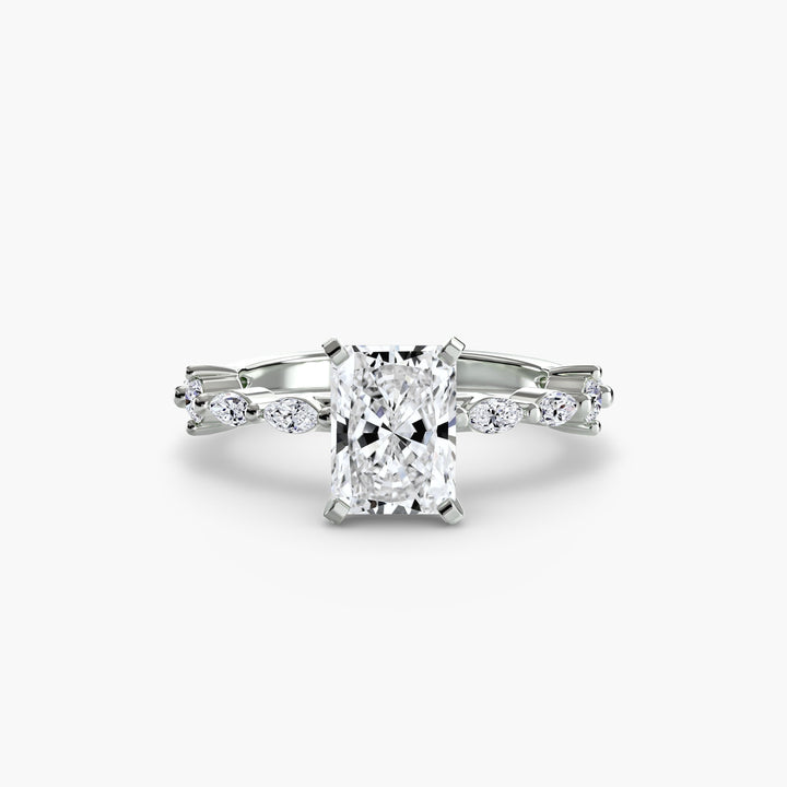 Solitaire With Eternity Pave in setting by 18 KARATS