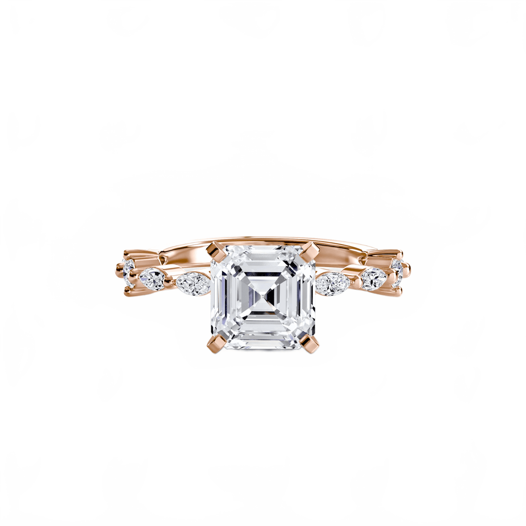 Solitaire With Eternity Pave in setting by 18 KARATS