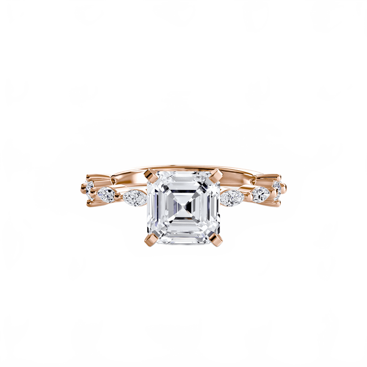 Solitaire With Eternity Pave in setting by 18 KARATS