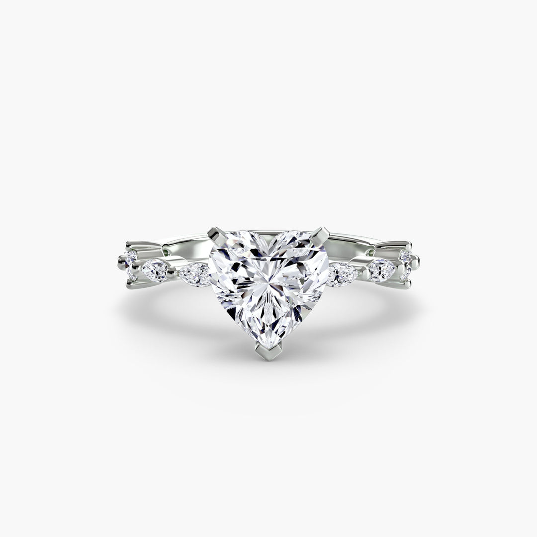Solitaire With Eternity Pave in setting by 18 KARATS