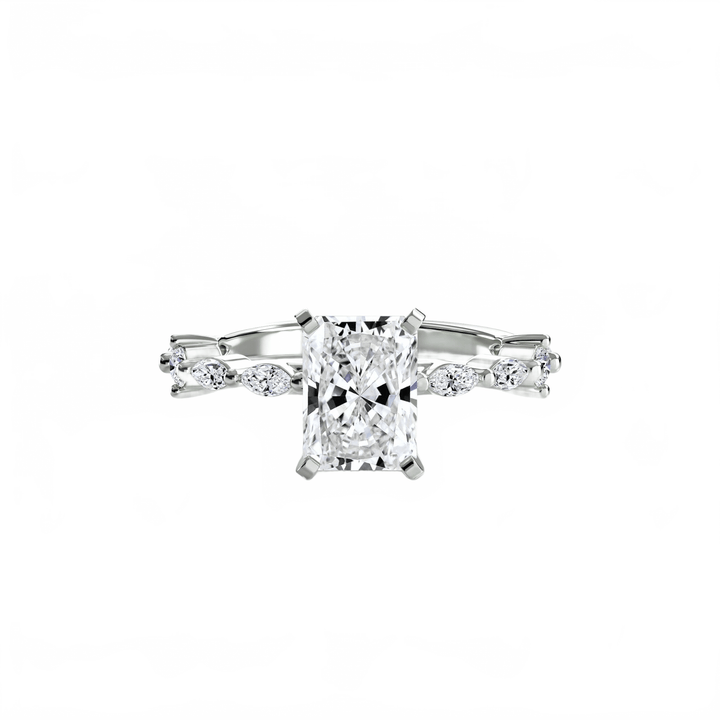 Solitaire With Eternity Pave in setting by 18 KARATS