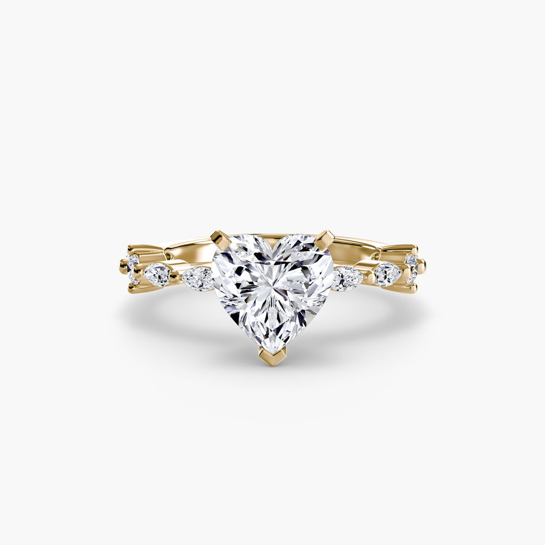 Solitaire With Eternity Pave in setting by 18 KARATS