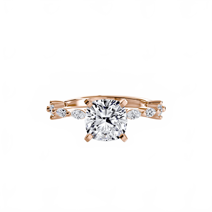 Solitaire With Eternity Pave in setting by 18 KARATS