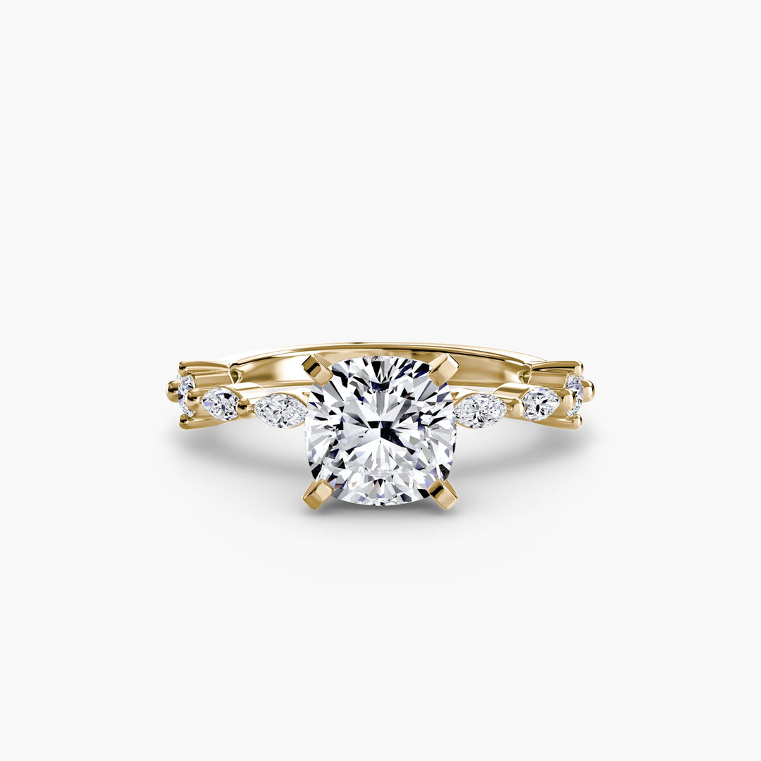 Solitaire With Eternity Pave in setting by 18 KARATS