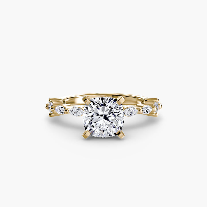 Solitaire With Eternity Pave in setting by 18 KARATS