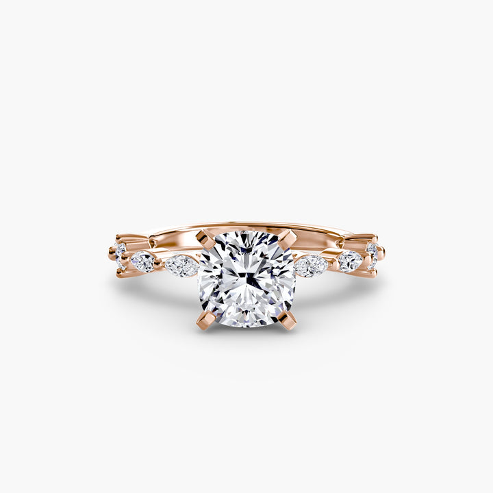 Solitaire With Eternity Pave in setting by 18 KARATS