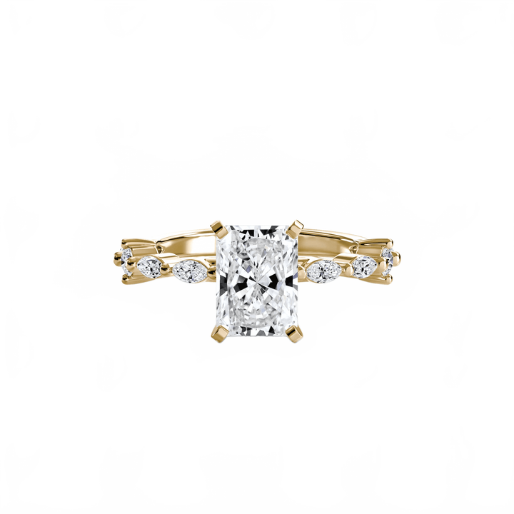 Solitaire With Eternity Pave in setting by 18 KARATS