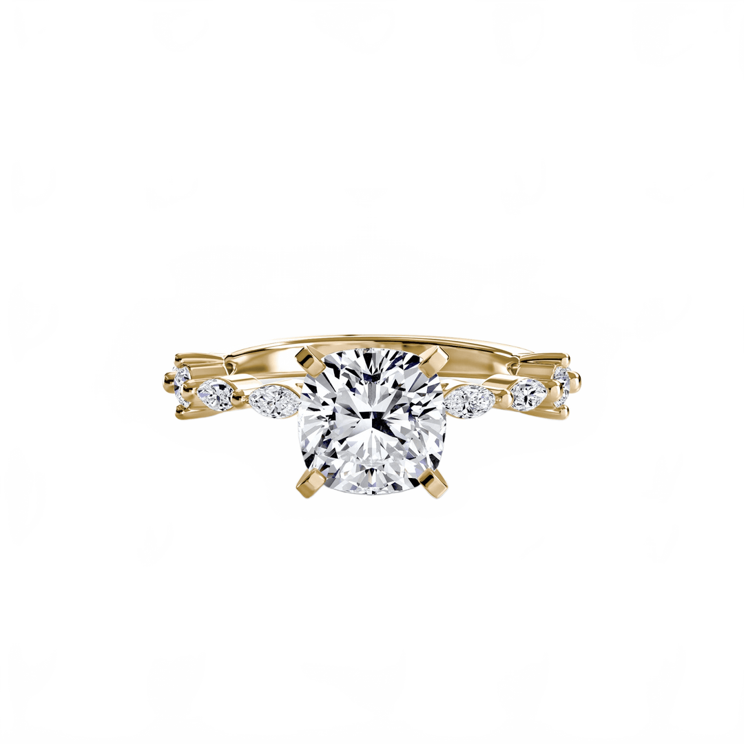 Solitaire With Eternity Pave in setting by 18 KARATS