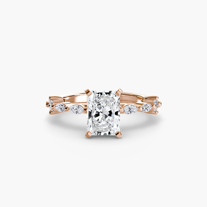 Solitaire With Eternity Pave in setting by 18 KARATS