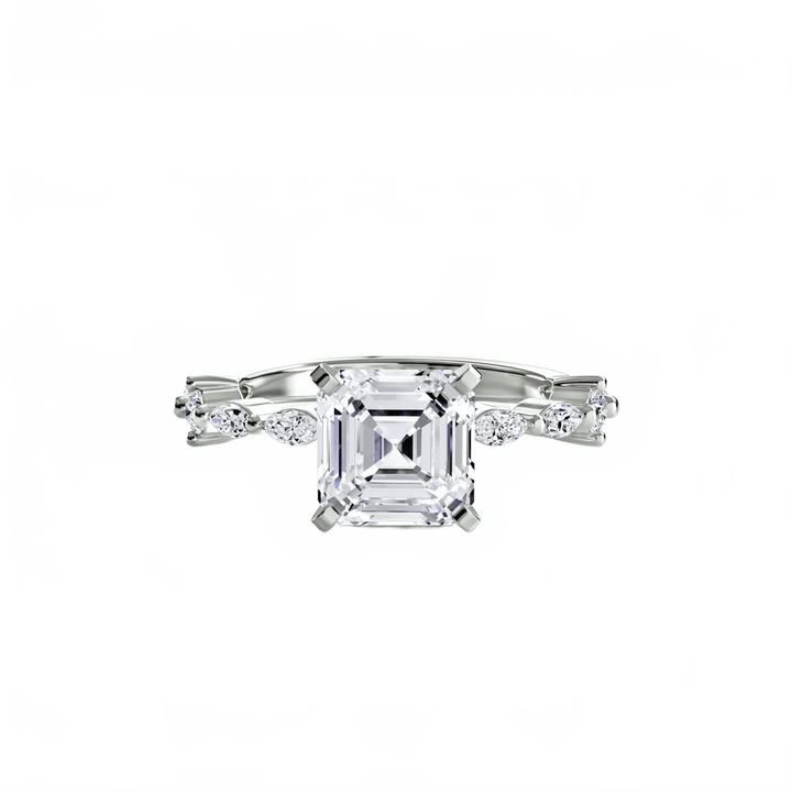 Solitaire With Eternity Pave in setting by 18 KARATS