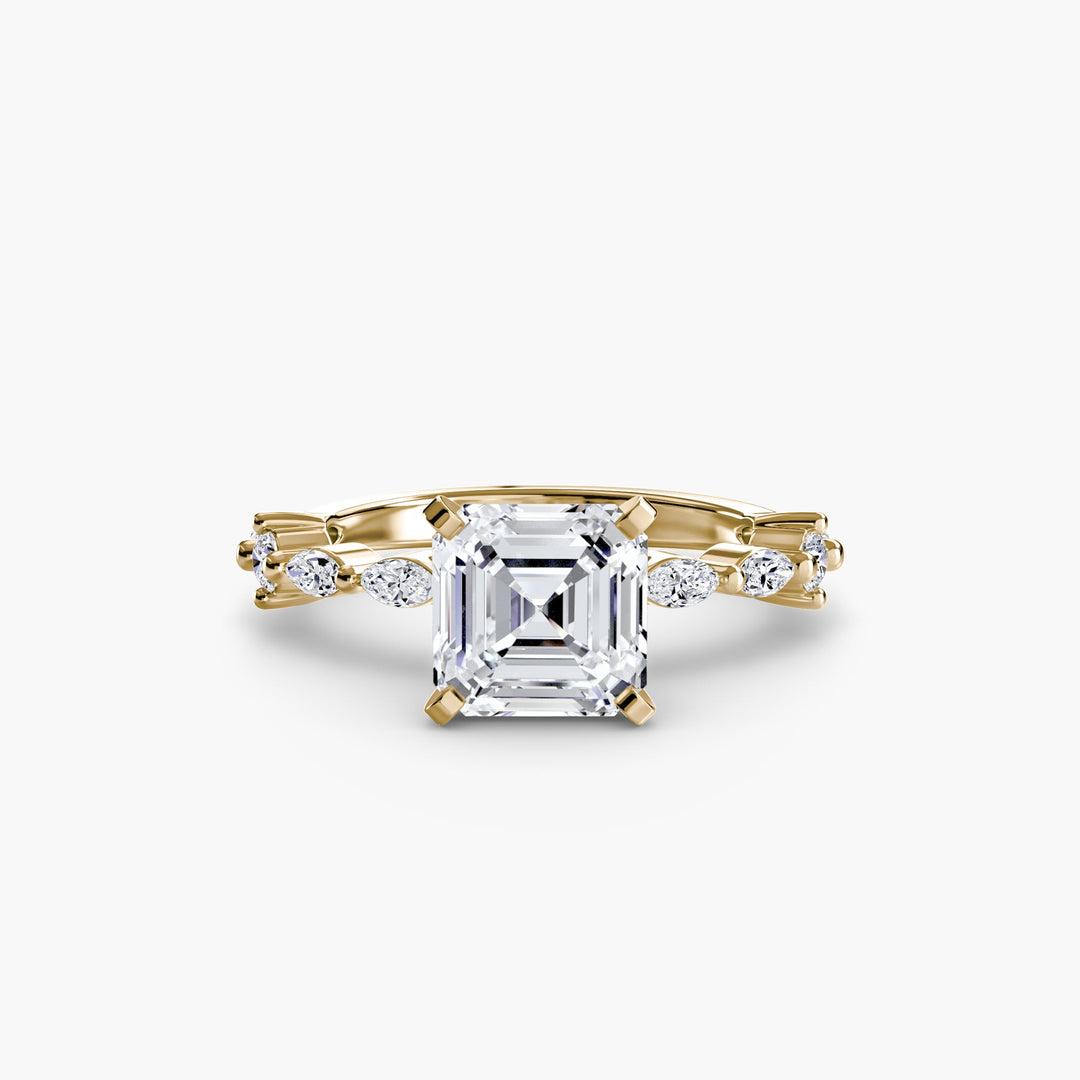 Solitaire With Eternity Pave in setting by 18 KARATS