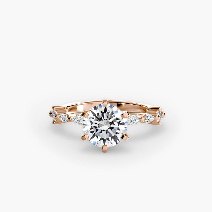 Solitaire With Eternity Pave in setting by 18 KARATS