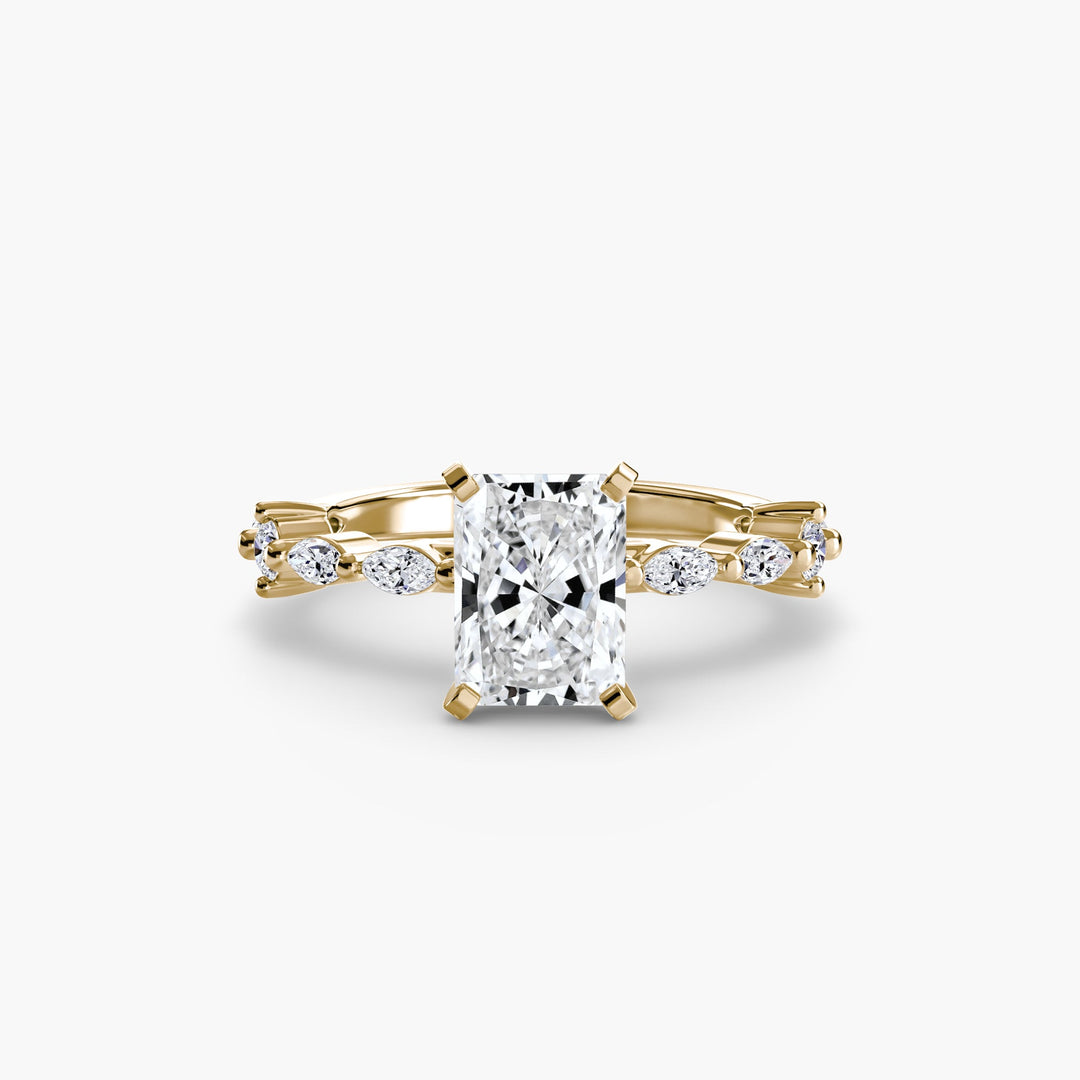 Solitaire With Eternity Pave in setting by 18 KARATS